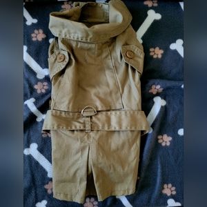 Dog Trench Coat, New